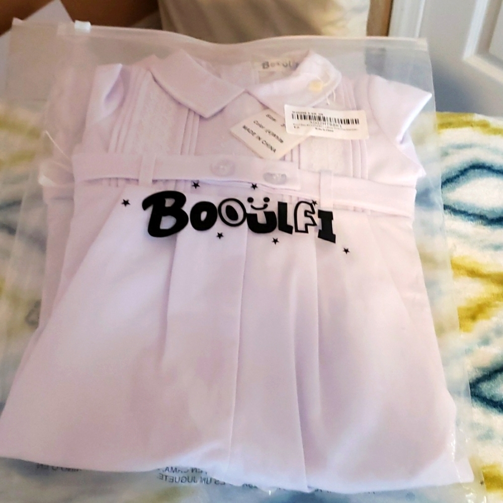 Booulfi Baby Boy Christining Outfit